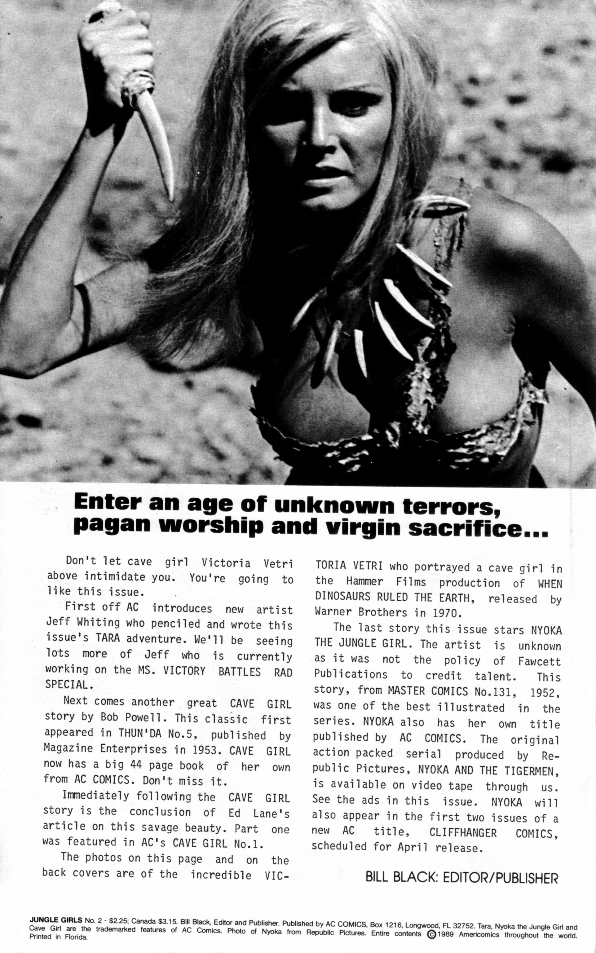 Read online Jungle Girls (1988) comic -  Issue #2 - 2