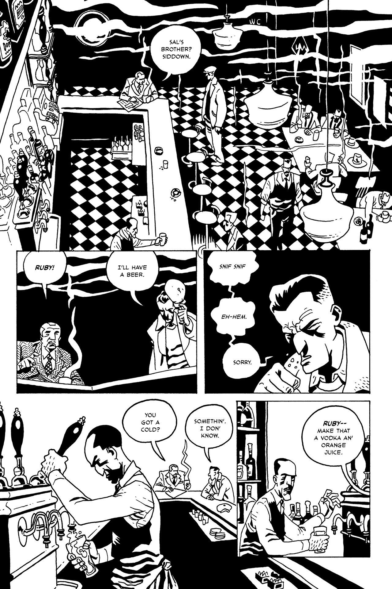 Read online Noir (2009) comic -  Issue # TPB - 112
