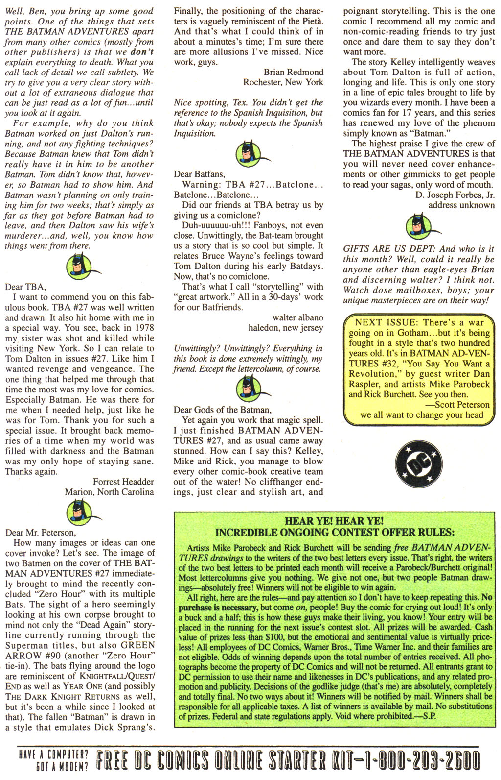 Read online The Batman Adventures comic -  Issue #31 - 25