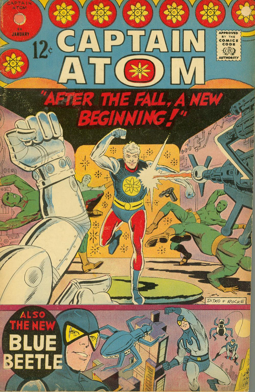 Read online Captain Atom (1965) comic -  Issue #84 - 1