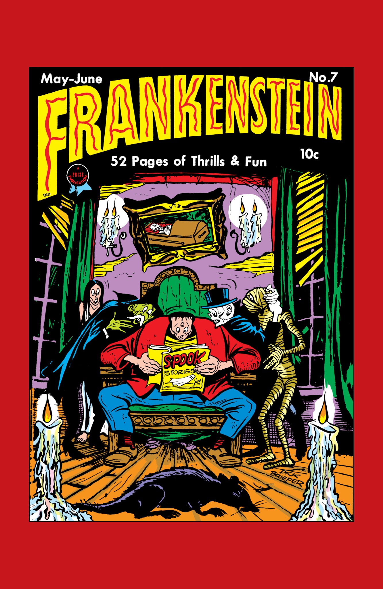 Read online Frankenstein: The Mad Science of Dick Briefer comic -  Issue # TPB - 268