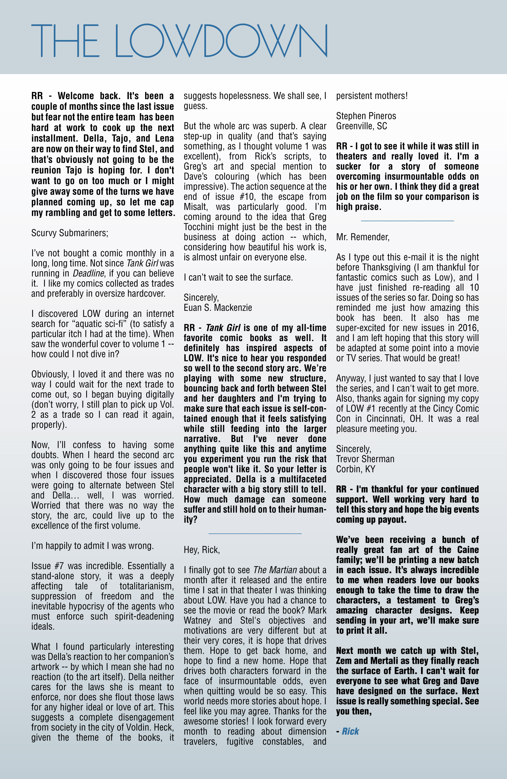 Read online Low comic -  Issue #11 - 23