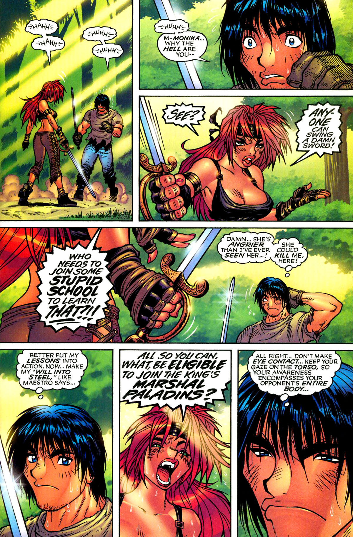 Read online Battle Chasers (1998) comic -  Issue #9 - 42