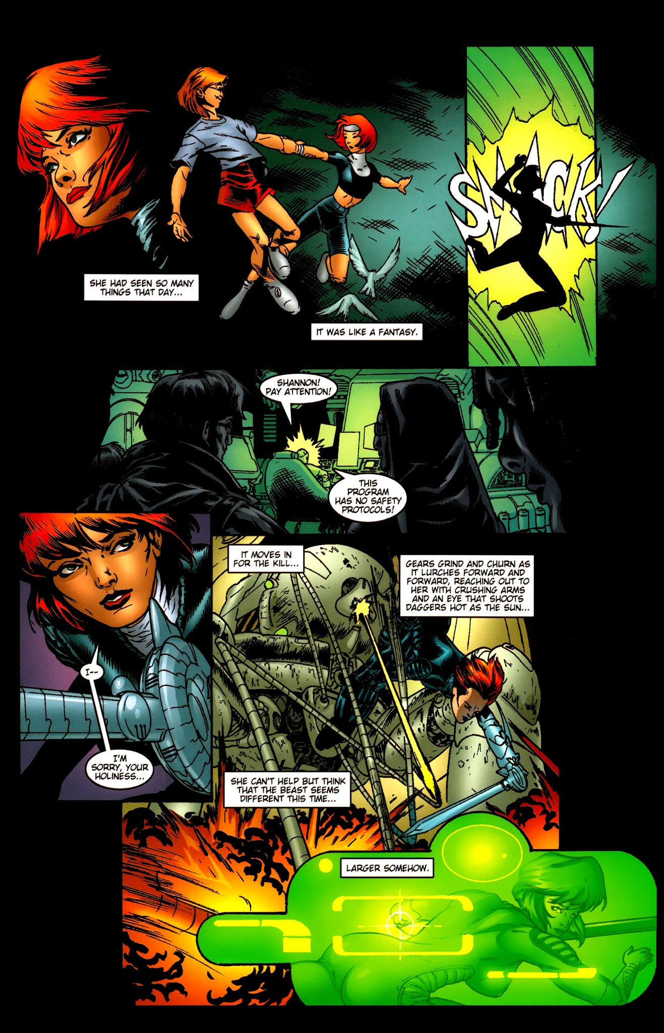 Read online Warrior Nun Areala (1999) comic -  Issue #9 - 7