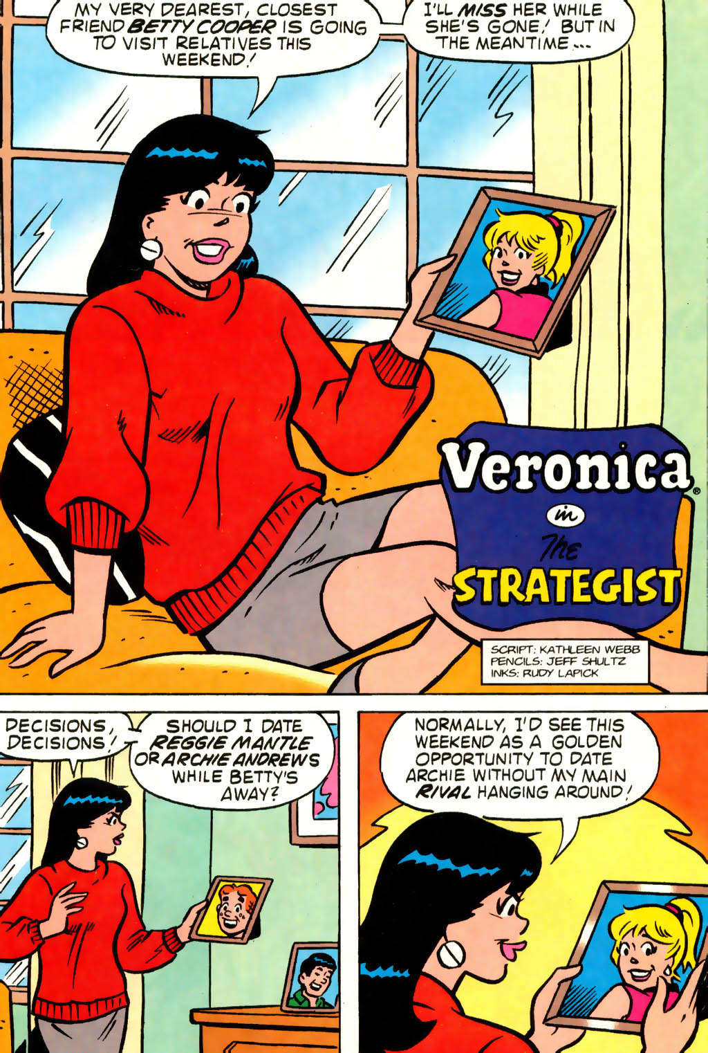 Read online Veronica comic -  Issue #61 - 19