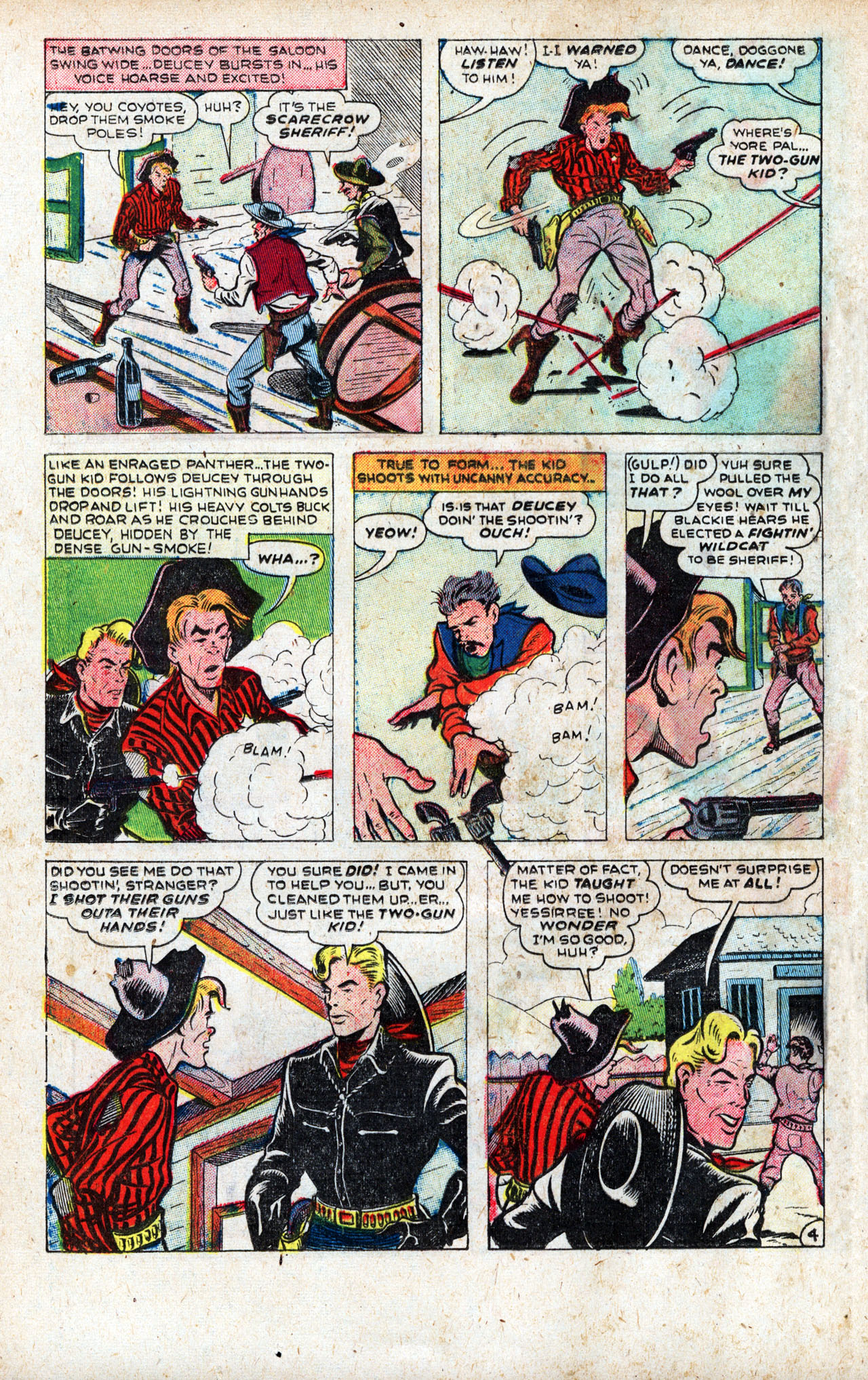 Read online Blaze Carson comic -  Issue #4 - 24