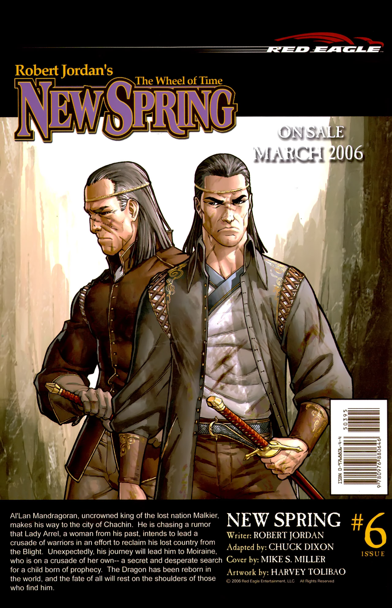 Read online Robert Jordan's The Wheel of Time: New Spring comic -  Issue #5 - 36