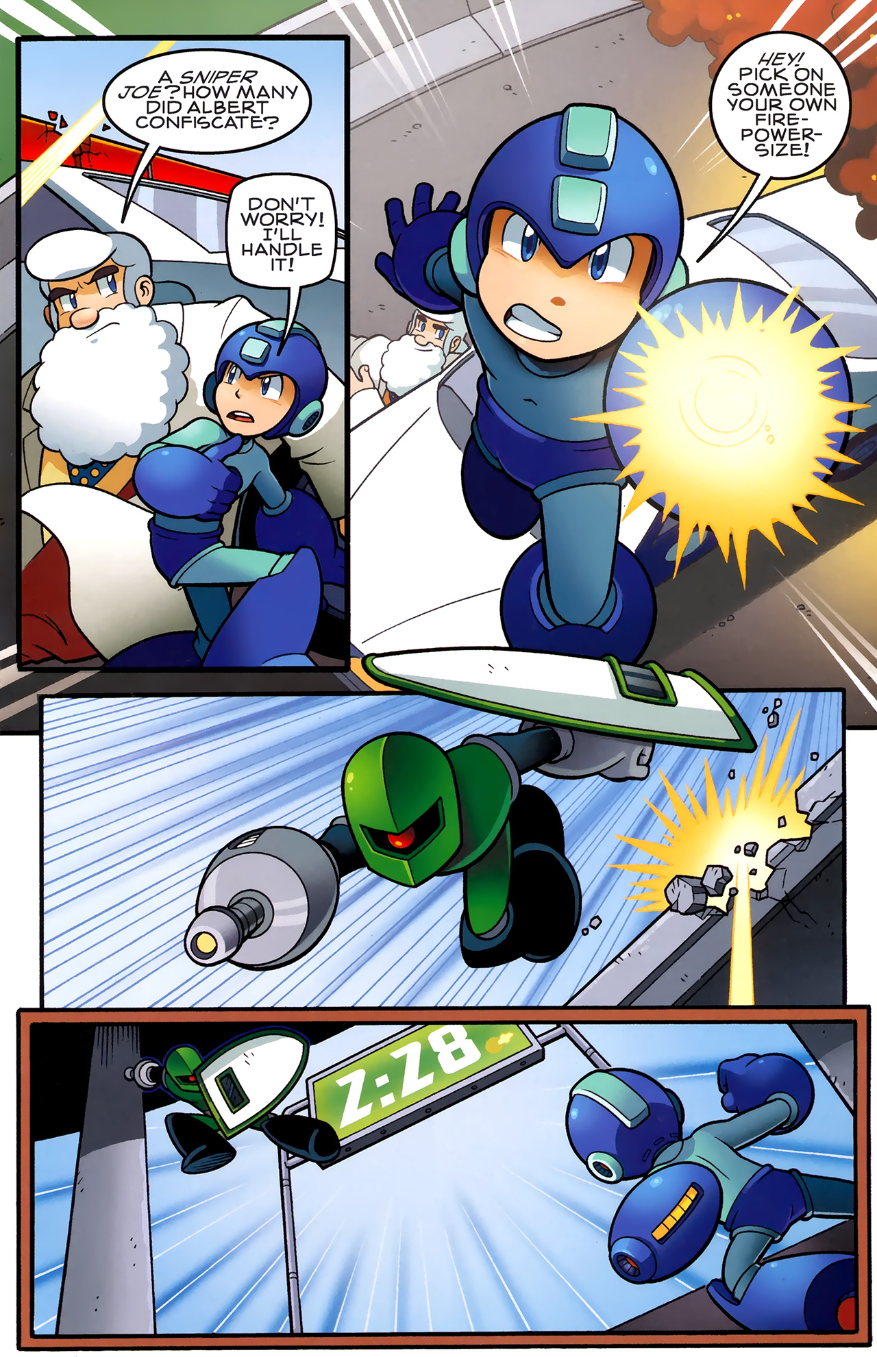 Read online Mega Man comic -  Issue #5 - 18