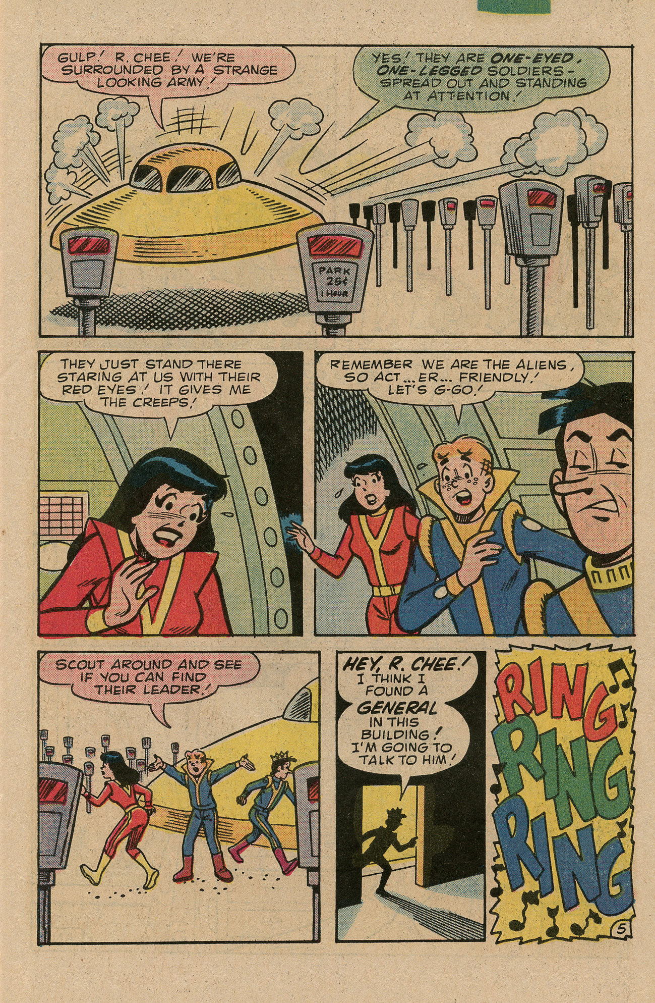 Read online Archie's TV Laugh-Out comic -  Issue #98 - 7