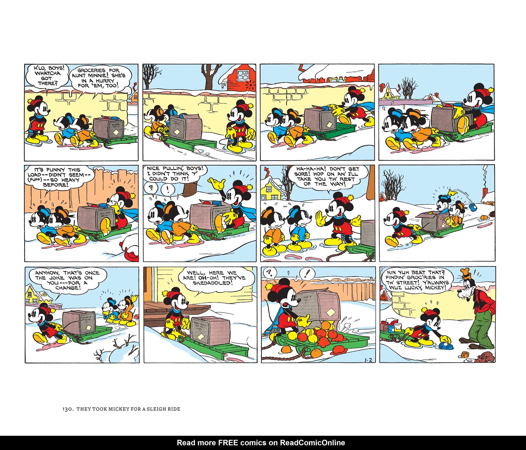 Read online Walt Disney's Mickey Mouse Color Sundays comic -  Issue # TPB 2 (Part 2) - 30