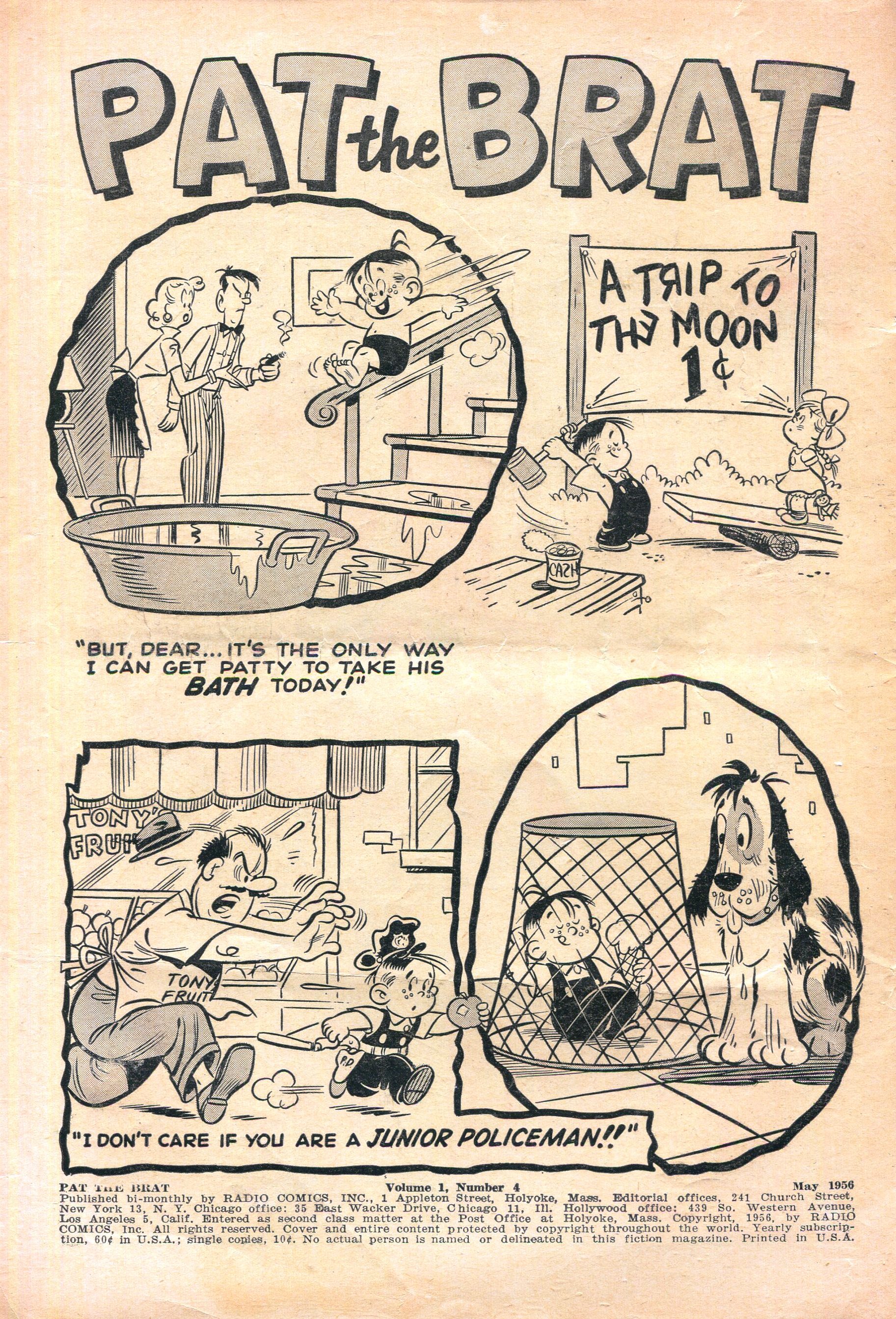 Read online Pat the Brat comic -  Issue #4 - 2