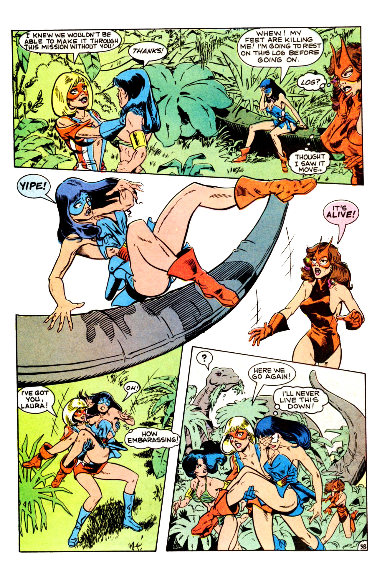 Read online Untold Origin of FemForce comic -  Issue # Full - 40