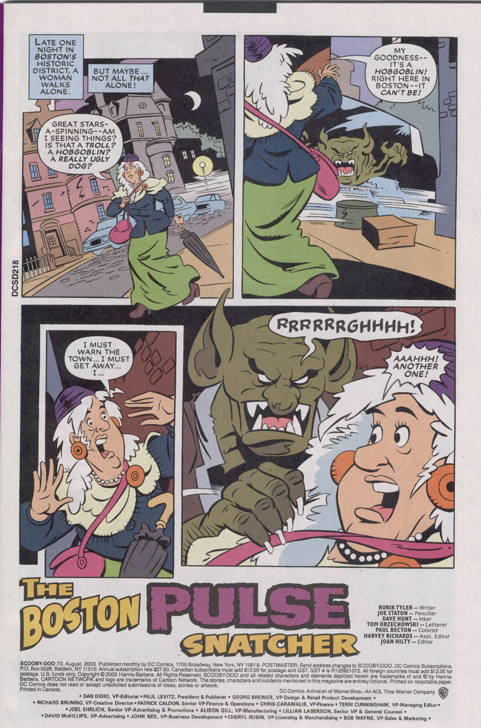 Read online Scooby-Doo (1997) comic -  Issue #73 - 3