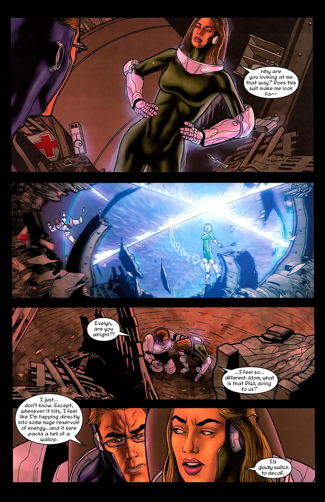 Read online Zero-G comic -  Issue #4 - 10