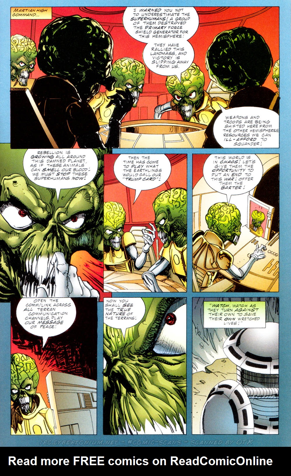 Read online Mars Attacks Image comic -  Issue #4 - 9