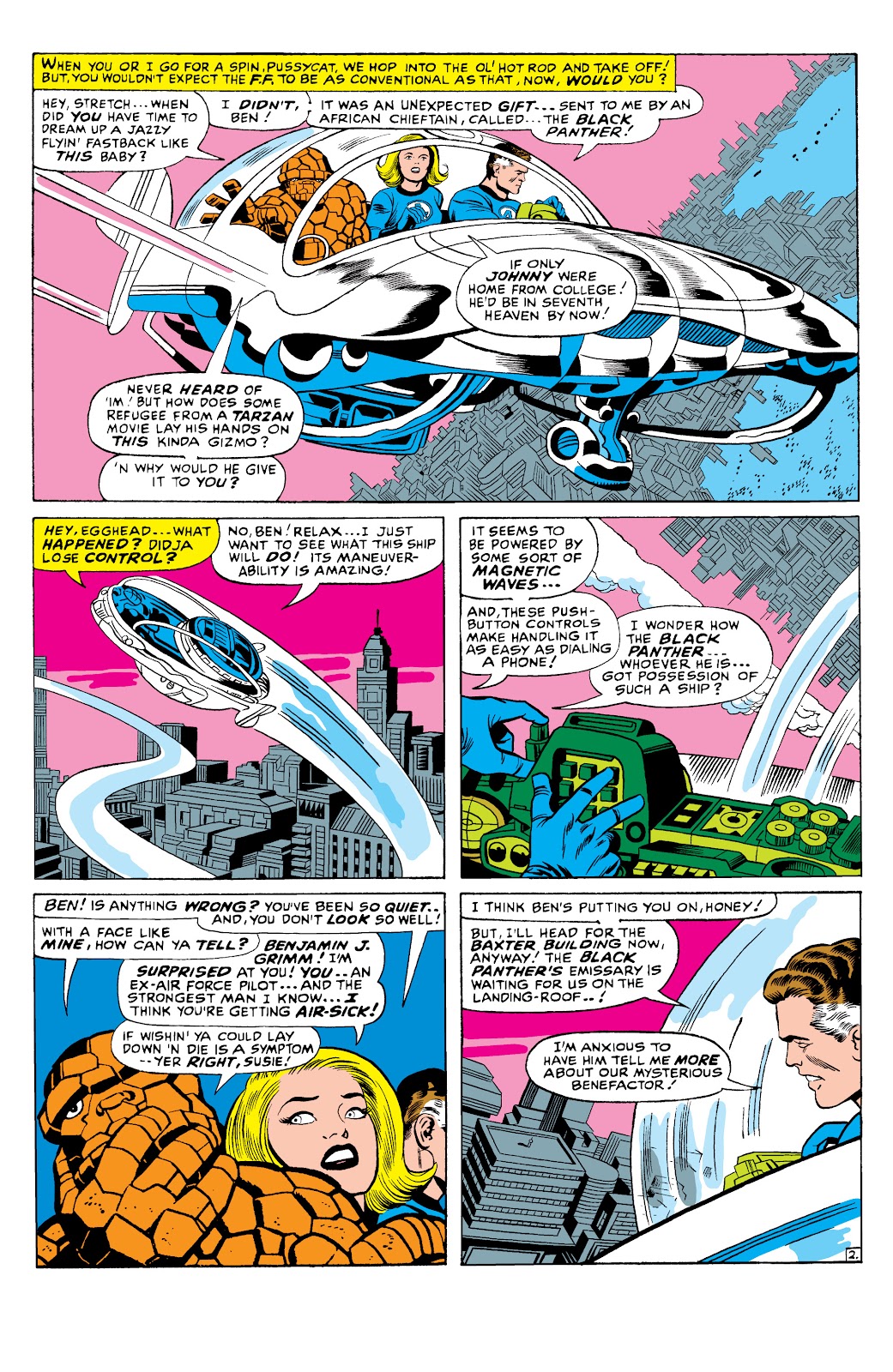 Fantastic Four Epic Collection issue The Mystery of the Black Panther (Part 1) - Page 7