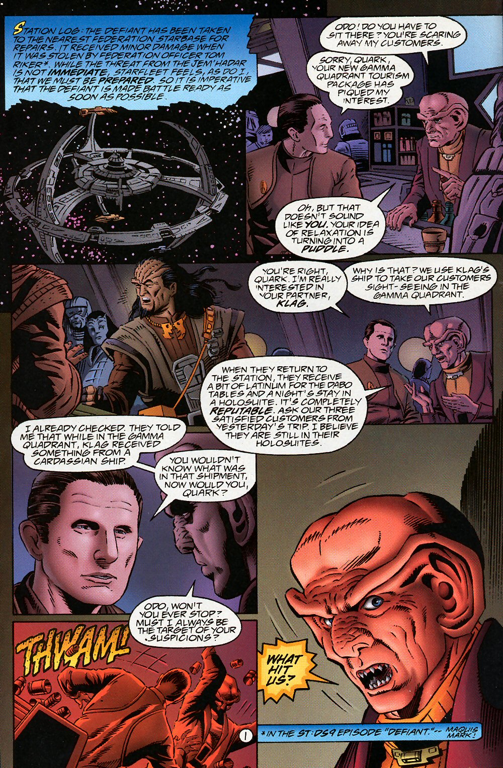 Read online Star Trek: Deep Space Nine (1993) comic -  Issue # _Special 1 - 4