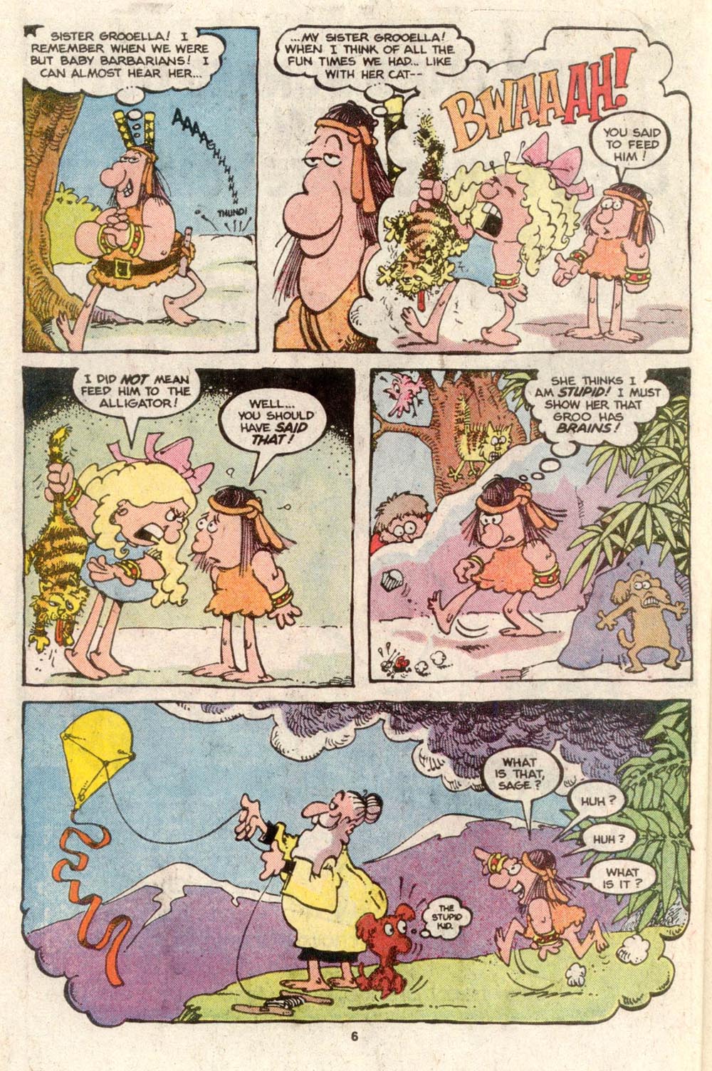 Read online Sergio Aragonés Groo the Wanderer comic -  Issue #18 - 6