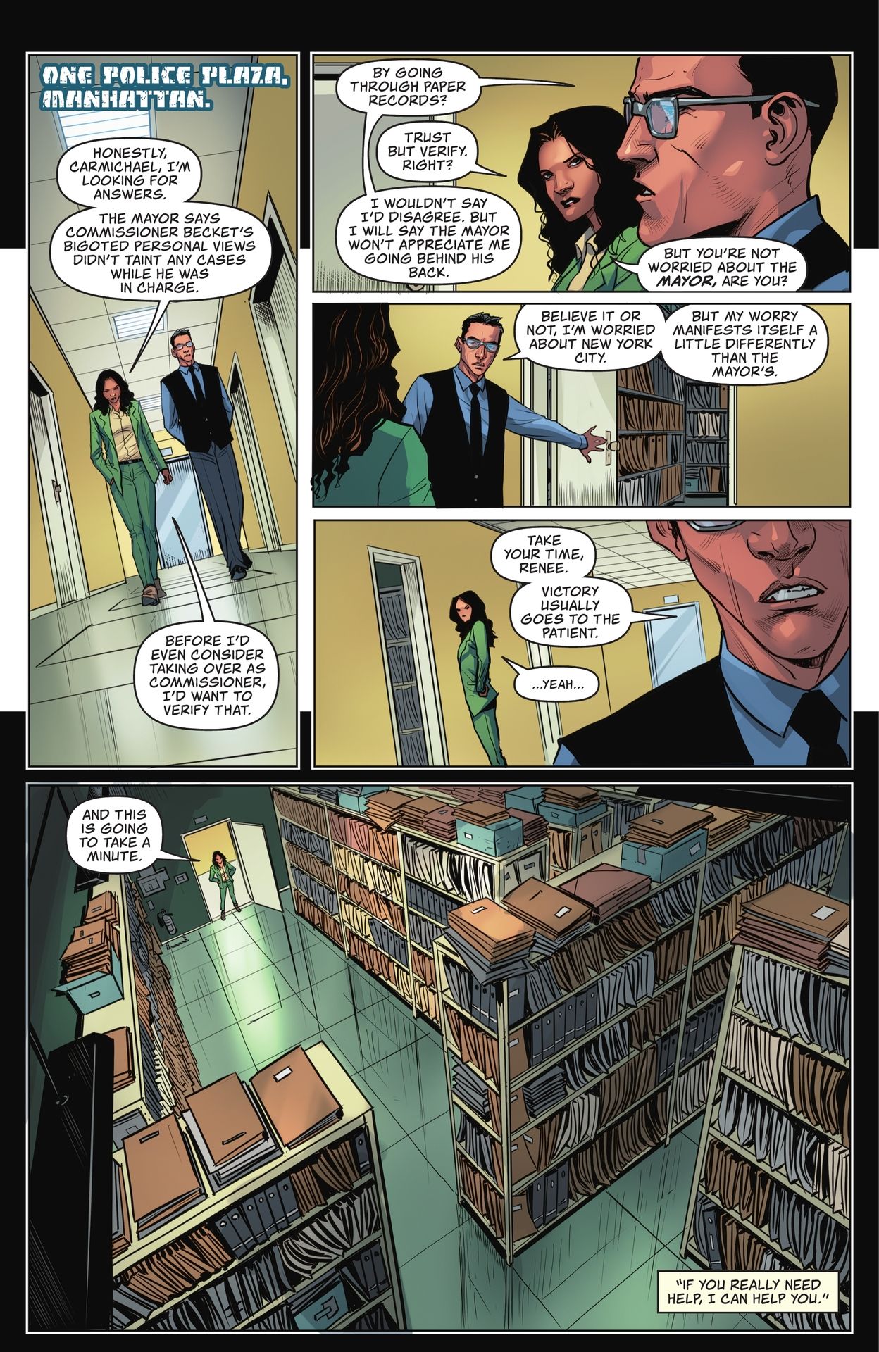 Read online I Am Batman comic -  Issue #12 - 22