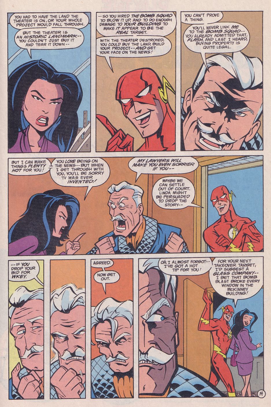 Read online Adventures in the DC Universe comic -  Issue #2 - 15