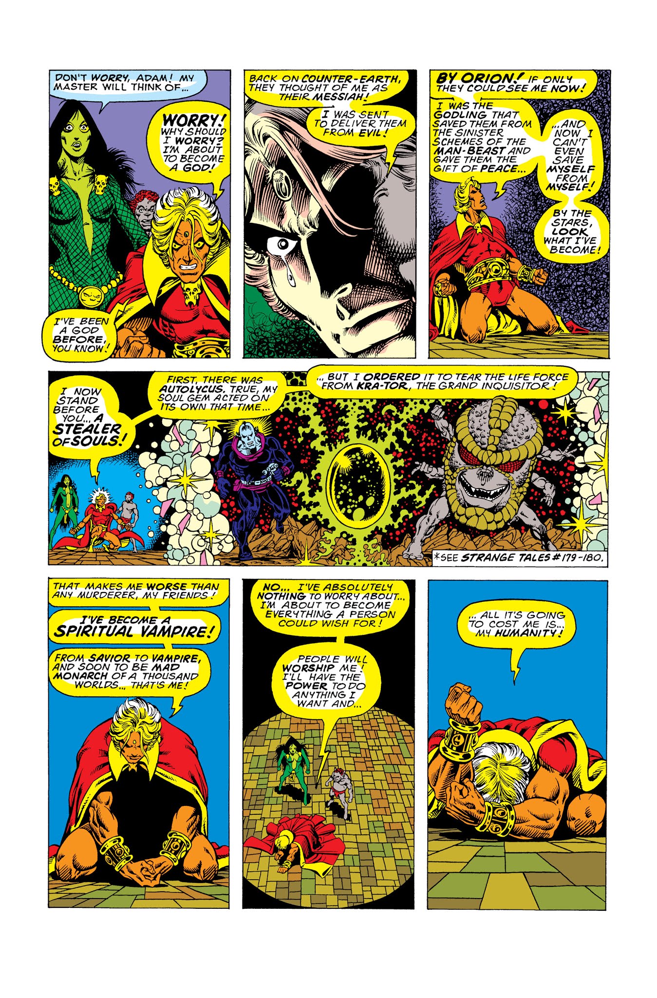 Read online Warlock by Jim Starlin comic -  Issue # TPB (Part 1) - 98