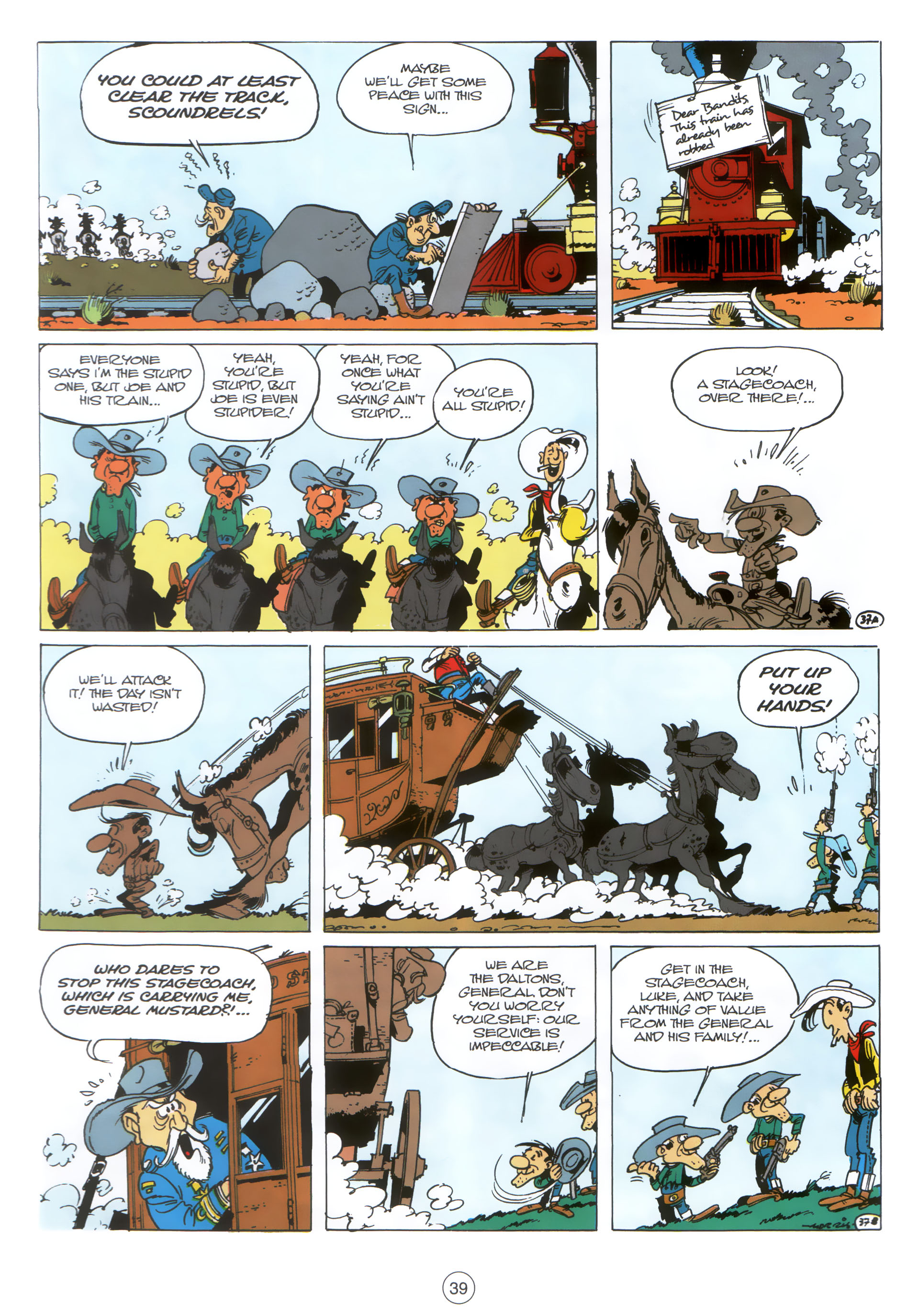 Read online A Lucky Luke Adventure comic -  Issue #30 - 38