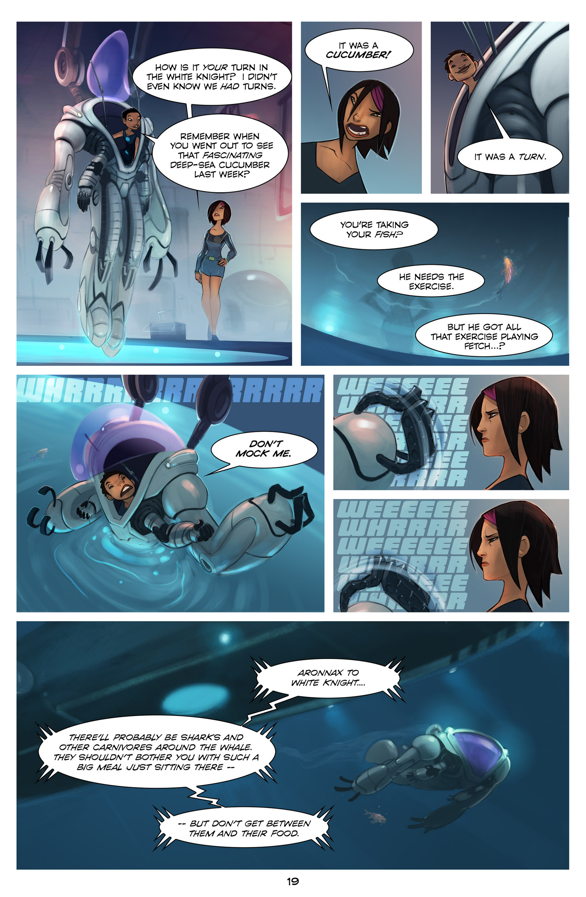Read online The Deep: Here Be Dragons comic -  Issue #1 - 21