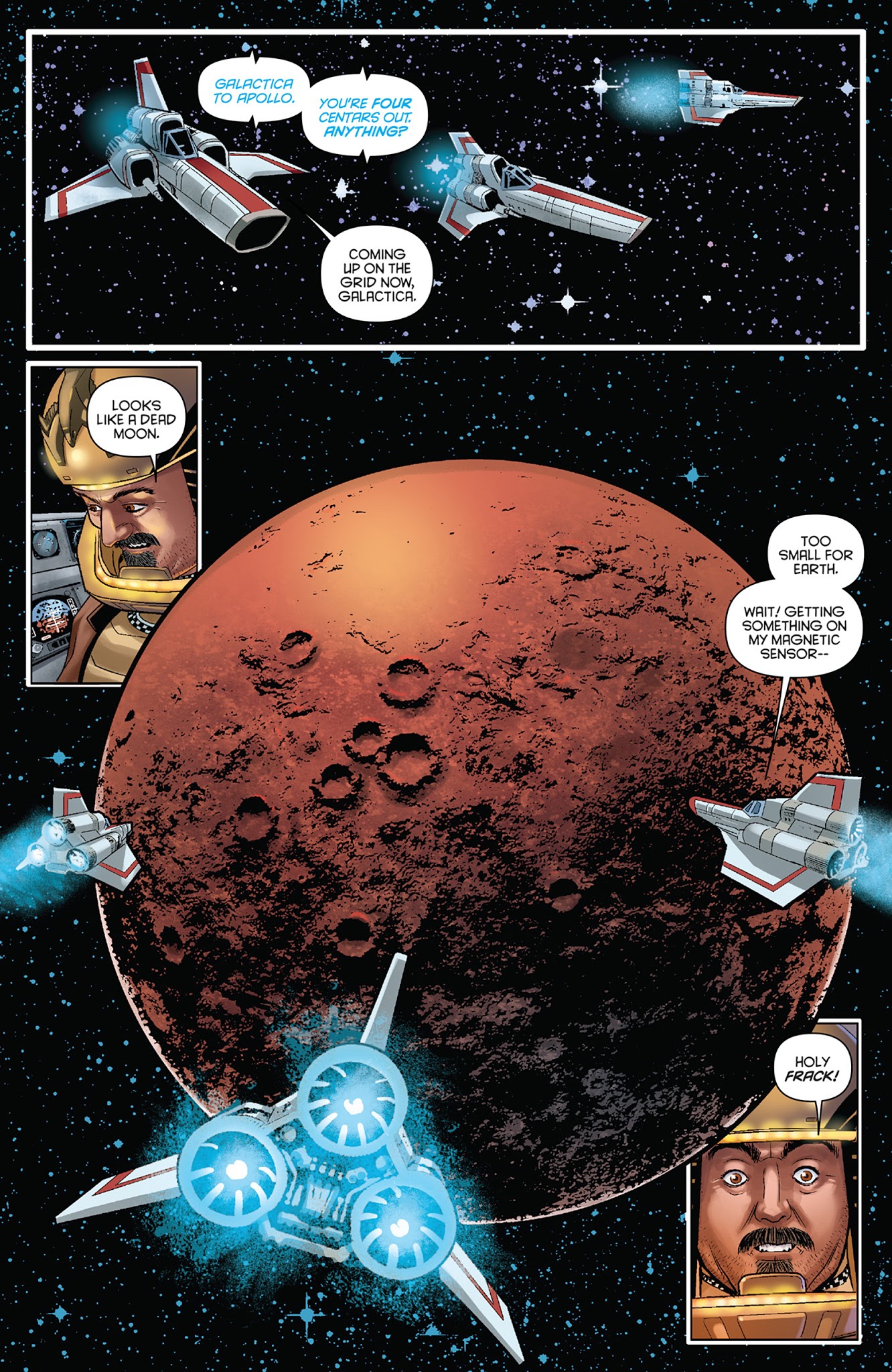 Read online Classic Battlestar Galactica: The Death of Apollo comic -  Issue #2 - 11