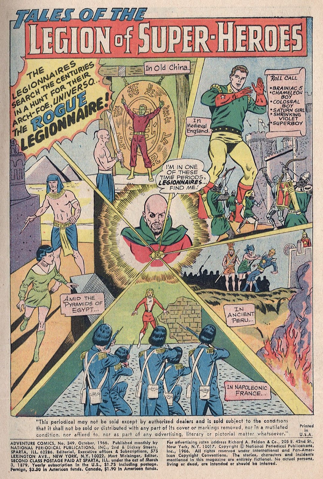 Adventure Comics (1938) issue 349 - Page 3