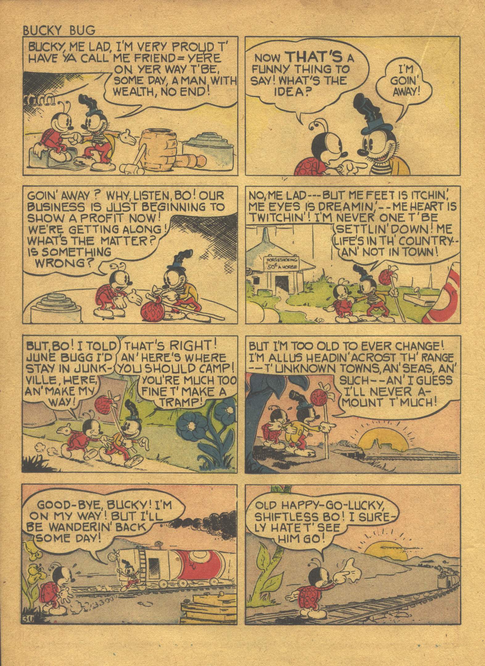 Read online Walt Disney's Comics and Stories comic -  Issue #22 - 32