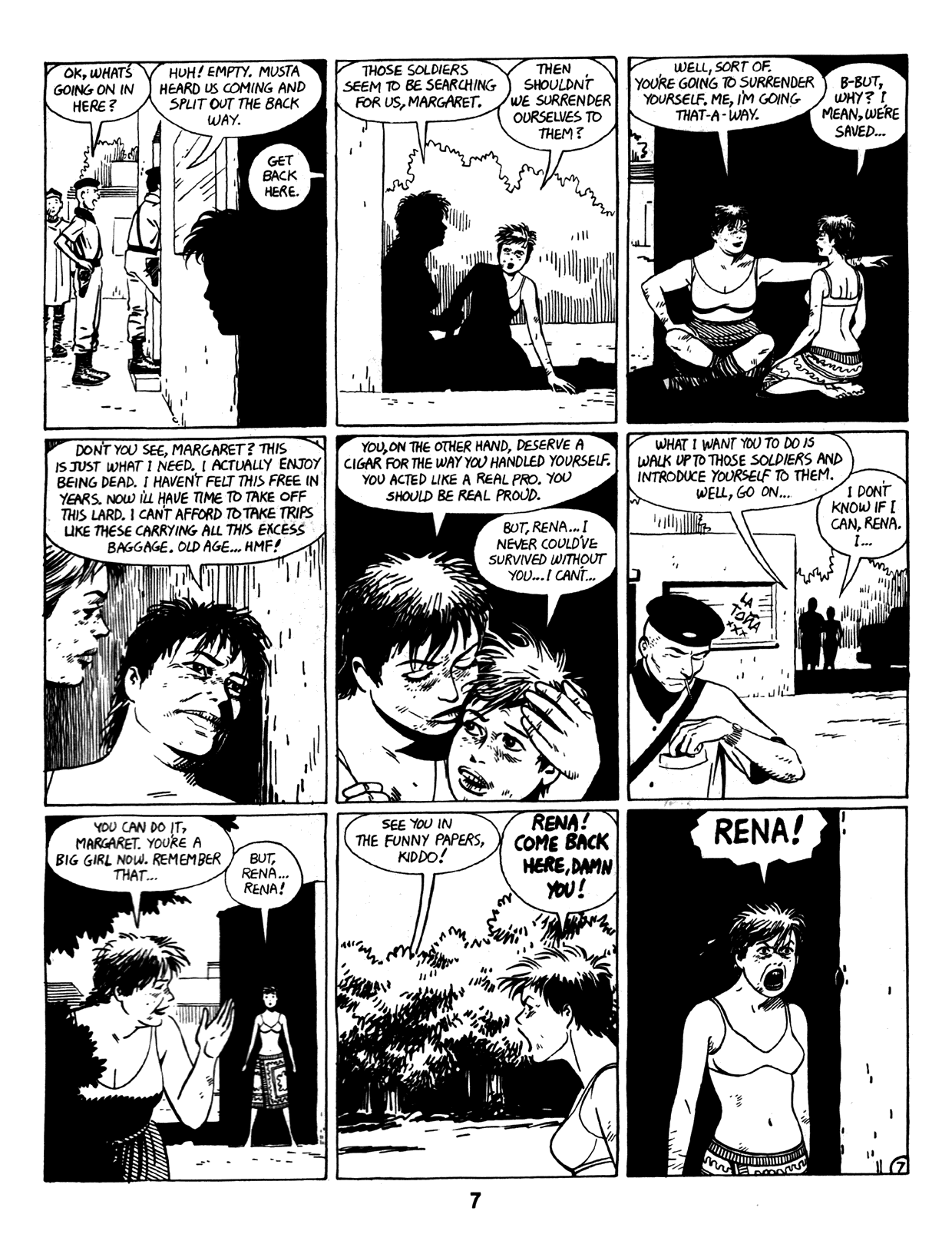 Read online Love and Rockets (1982) comic -  Issue #11 - 9
