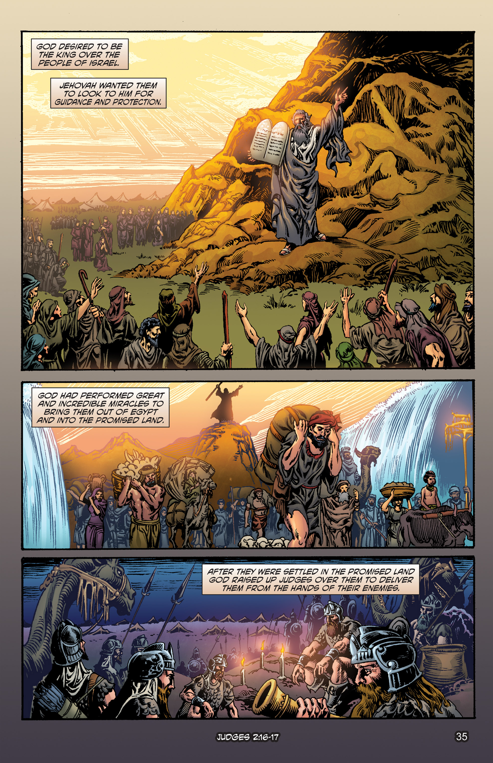 Read online The Kingstone Bible comic -  Issue #5 - 40