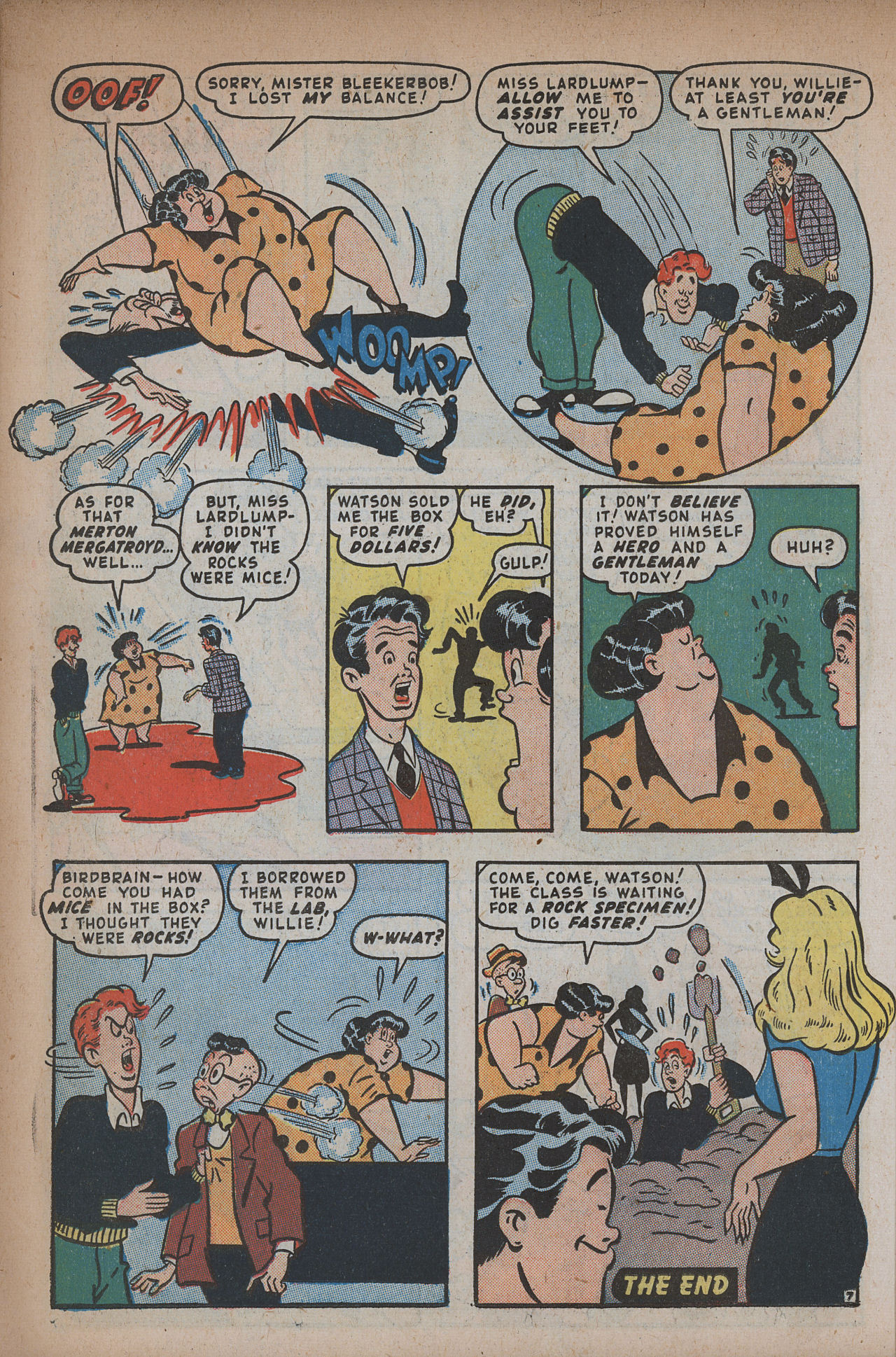 Read online Willie Comics (1946) comic -  Issue #13 - 34