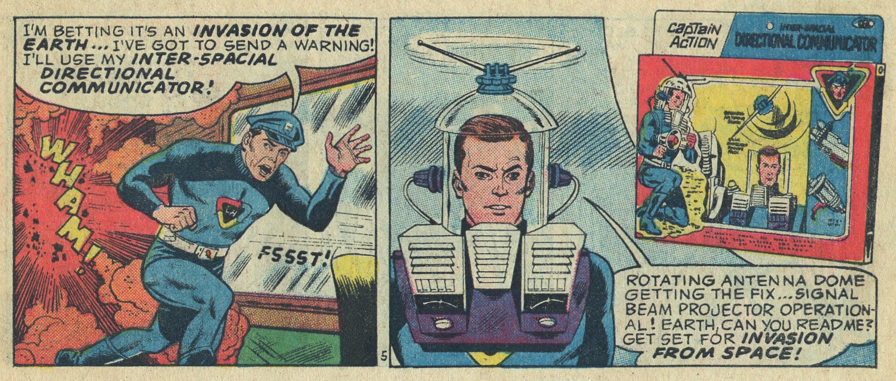 Read online Captain Action & Action Boy comic -  Issue # Full - 7