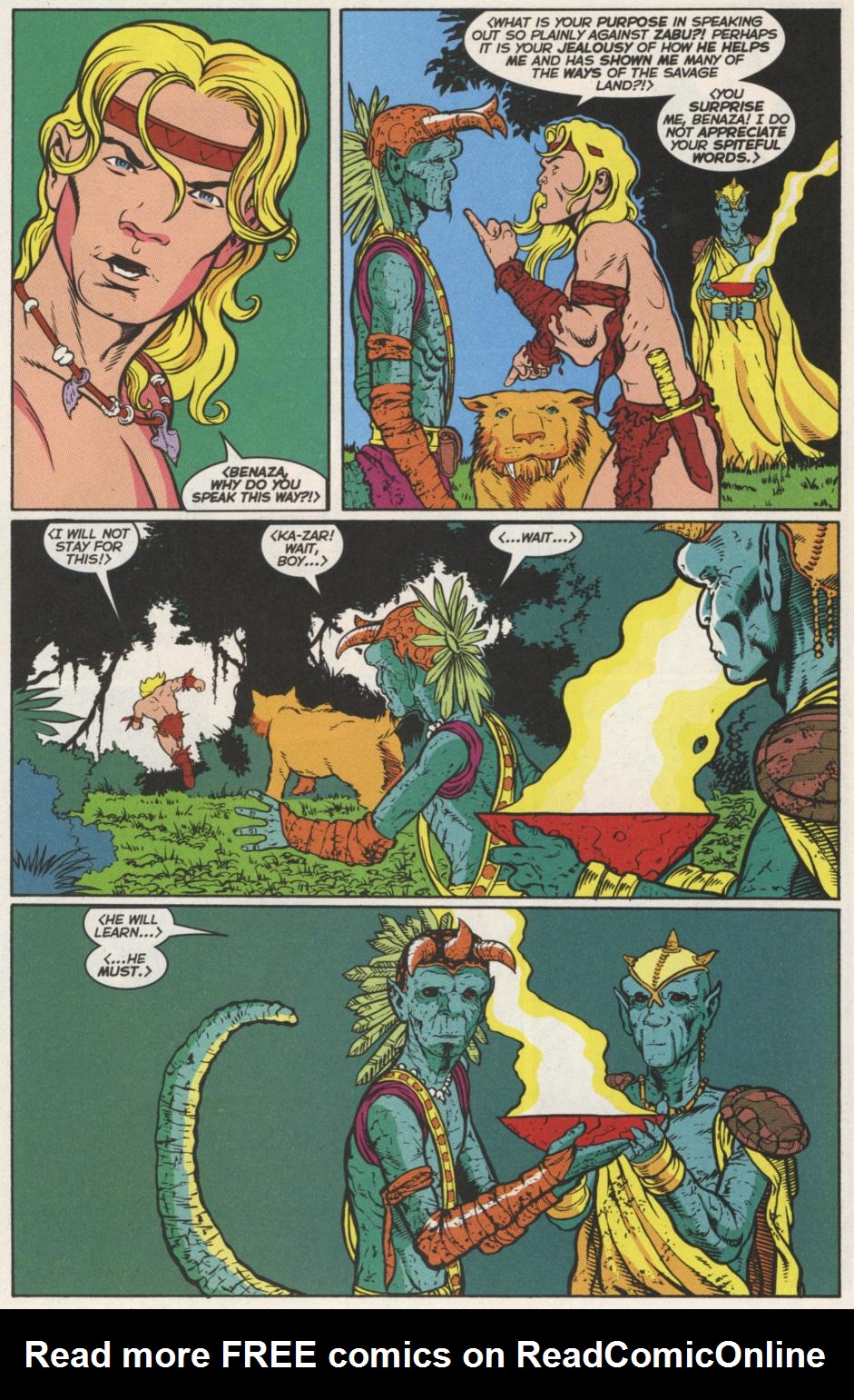 Read online Ka-Zar (1997) comic -  Issue #-1 - 11