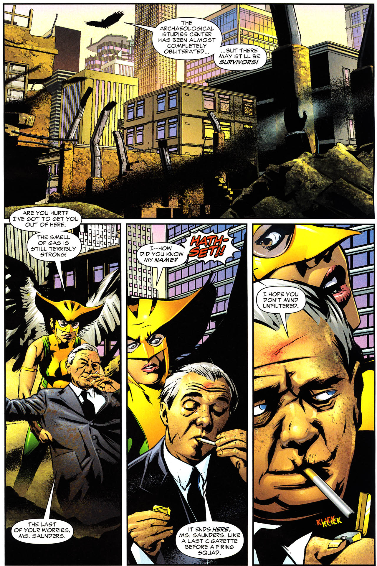 Read online Hawkgirl comic -  Issue #64 - 4