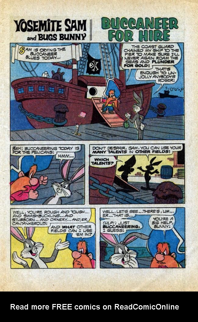 Read online Yosemite Sam and Bugs Bunny comic -  Issue #8 - 9
