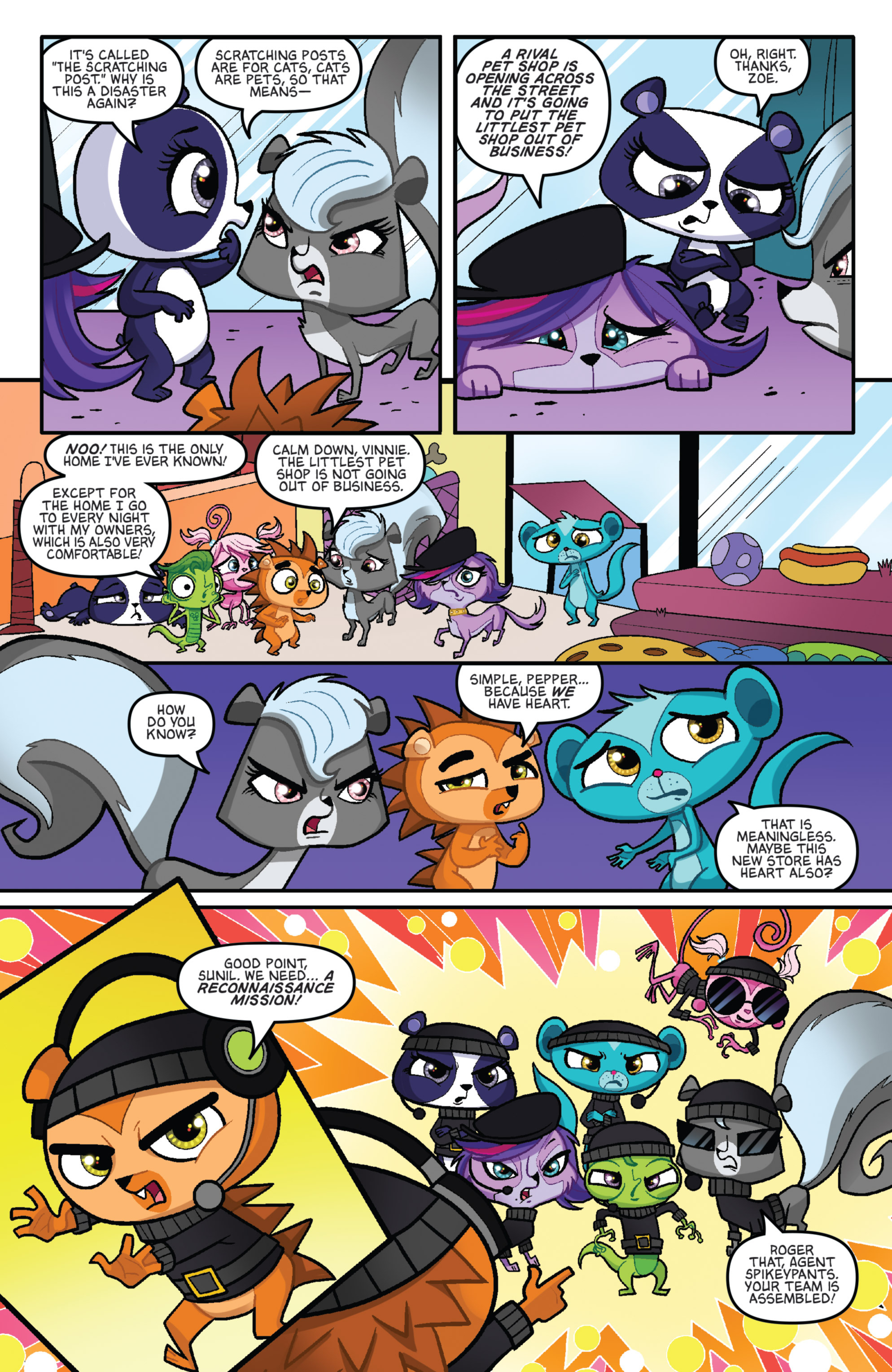 Read online Littlest Pet Shop comic -  Issue #2 - 6