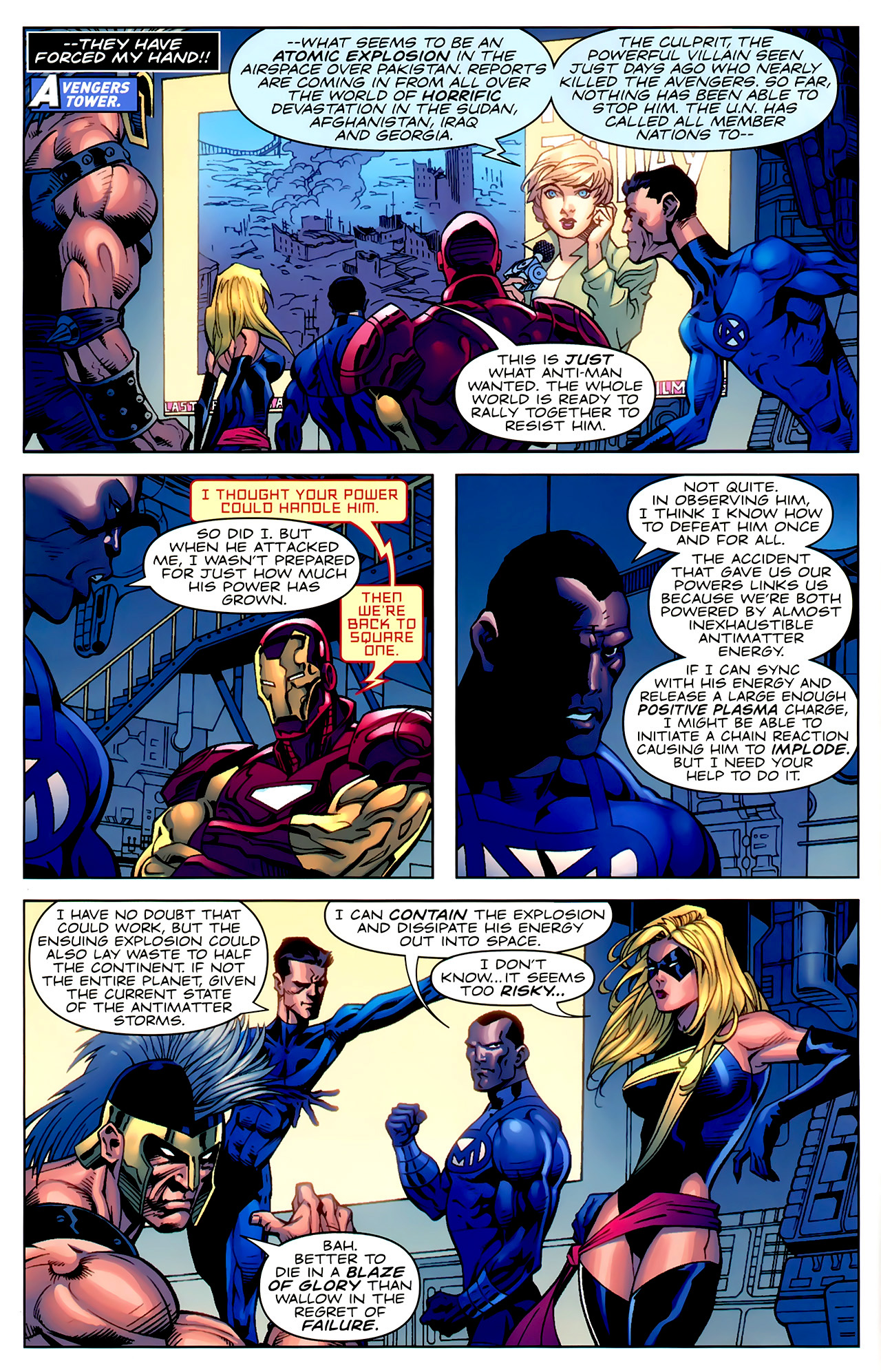 Read online Adam: Legend of the Blue Marvel comic -  Issue #5 - 3