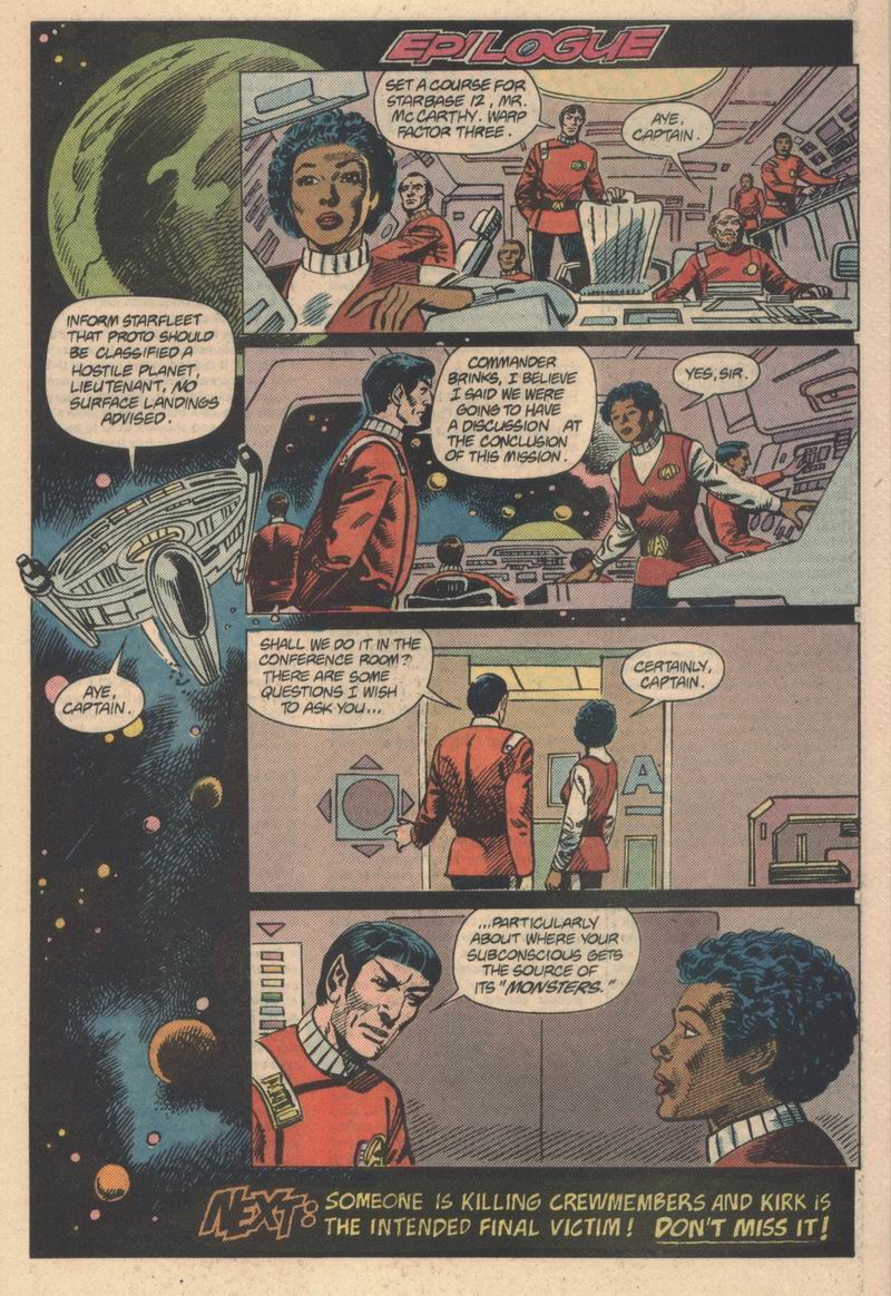 Read online Star Trek (1984) comic -  Issue #21 - 24