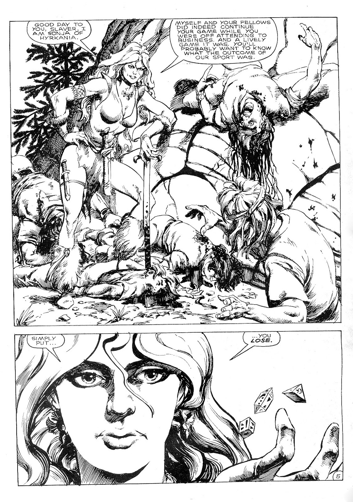 The Savage Sword Of Conan issue 145 - Page 11