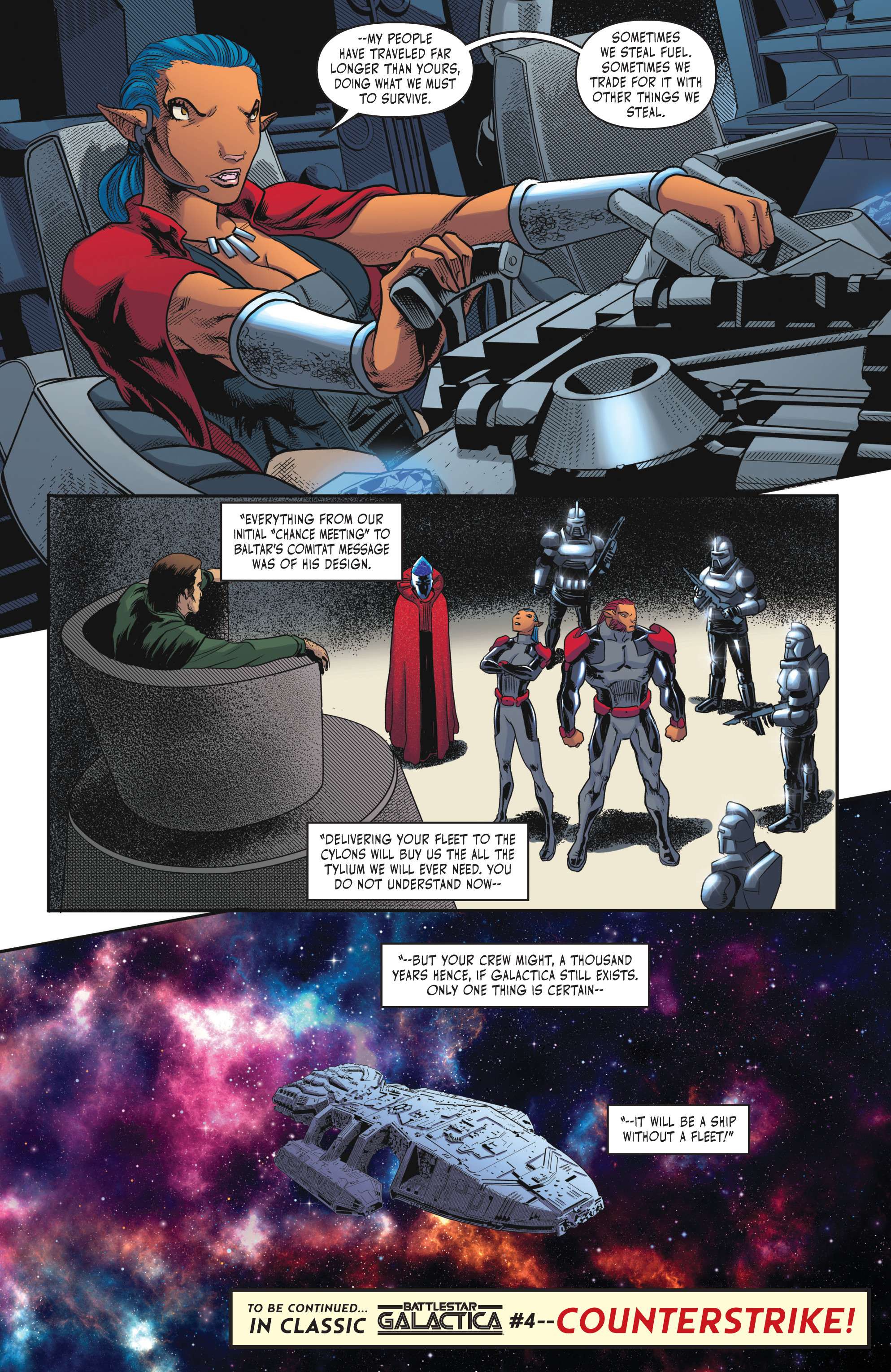 Read online Battlestar Galactica (Classic) comic -  Issue #3 - 22