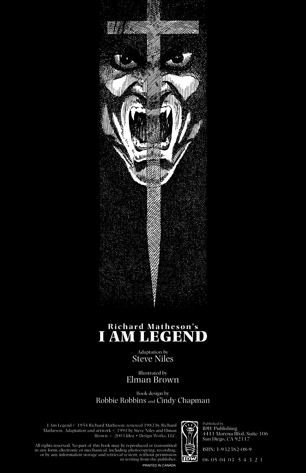 Read online Richard Matheson's I Am Legend comic -  Issue # TPB - 5