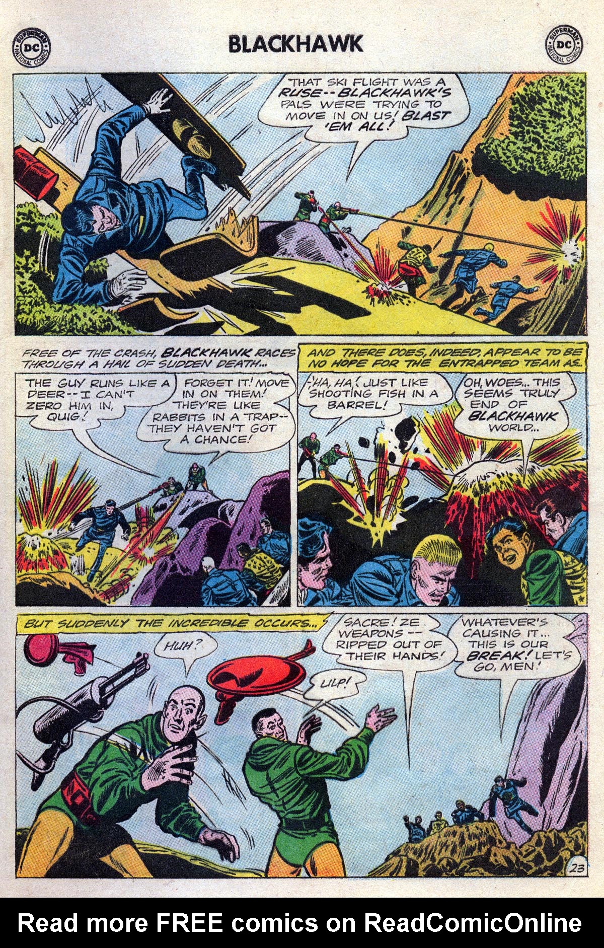 Read online Blackhawk (1957) comic -  Issue #189 - 29