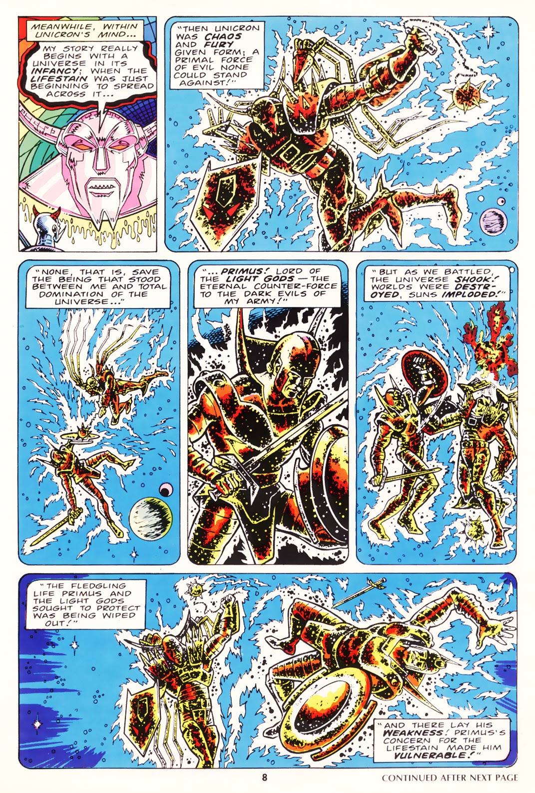 Read online The Transformers (UK) comic -  Issue #150 - 8