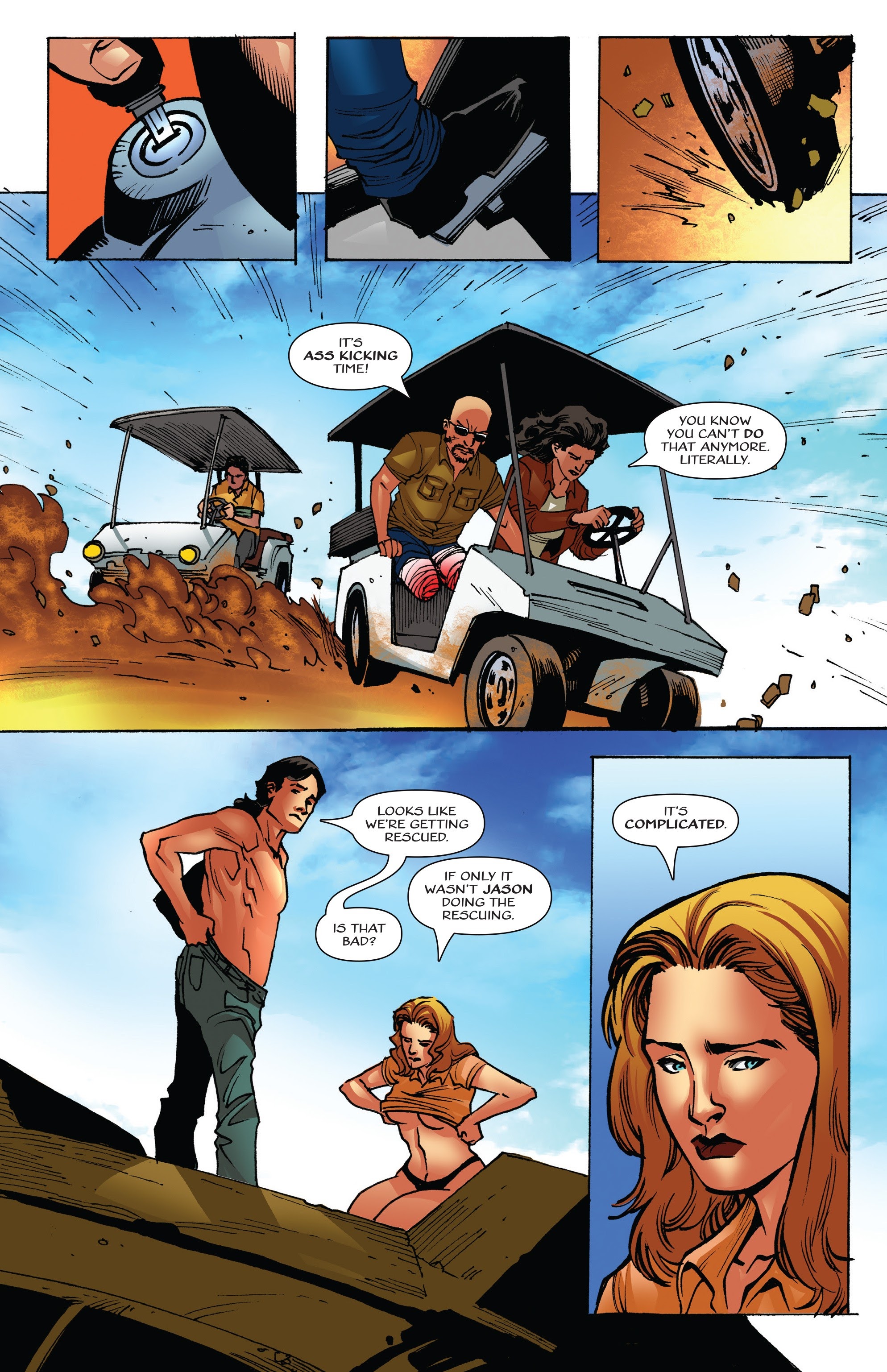 Read online Sharkasaurus comic -  Issue # TPB - 57