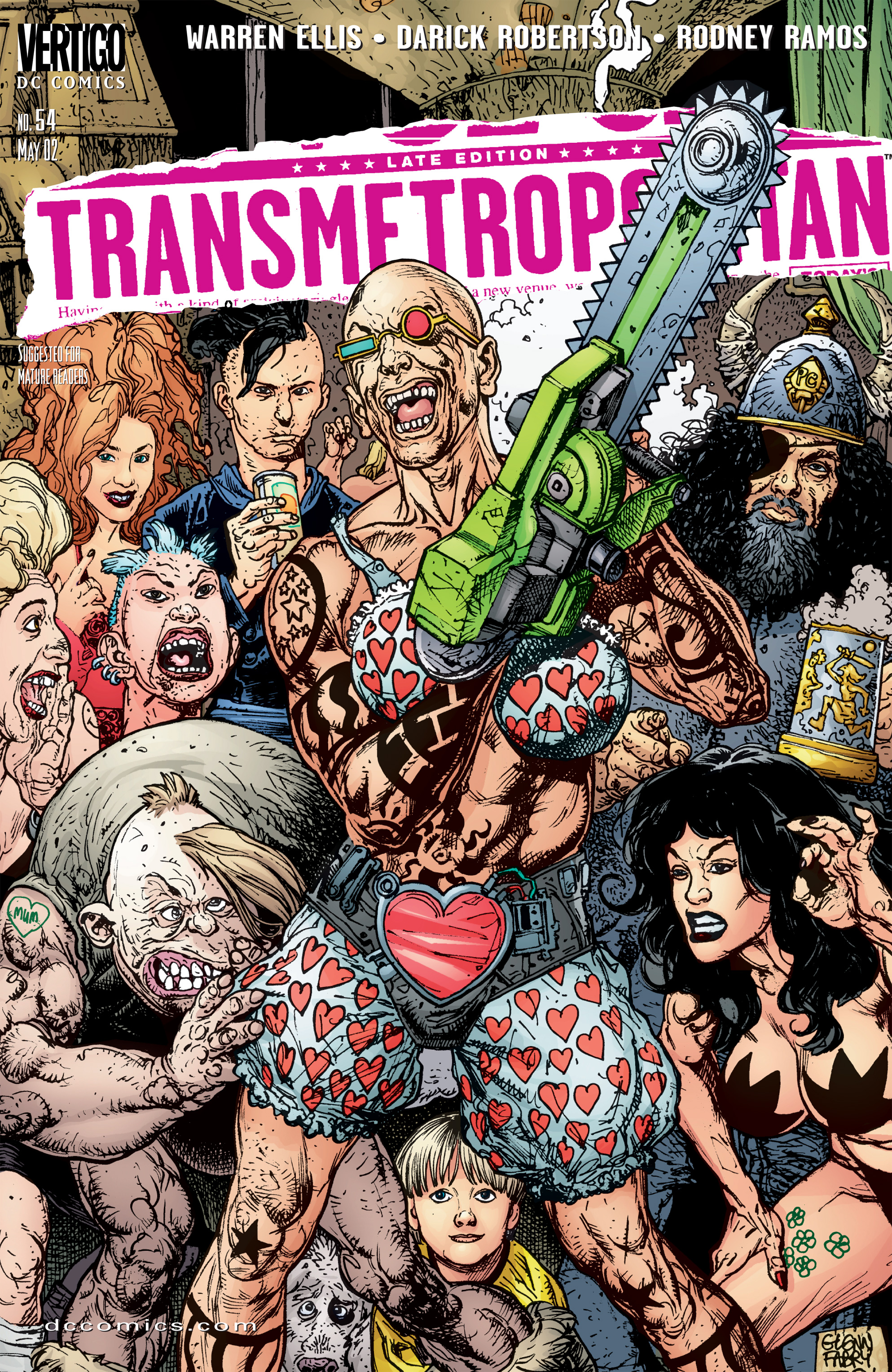 Read online Transmetropolitan comic -  Issue #54 - 1