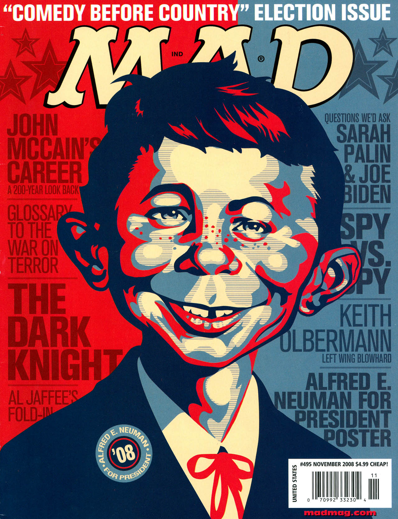 Read online MAD comic -  Issue #495 - 1
