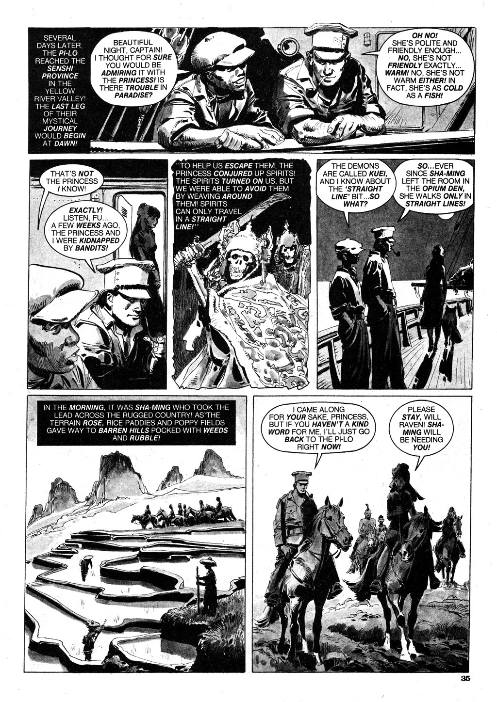 Read online Vampirella (1969) comic -  Issue #103 - 35
