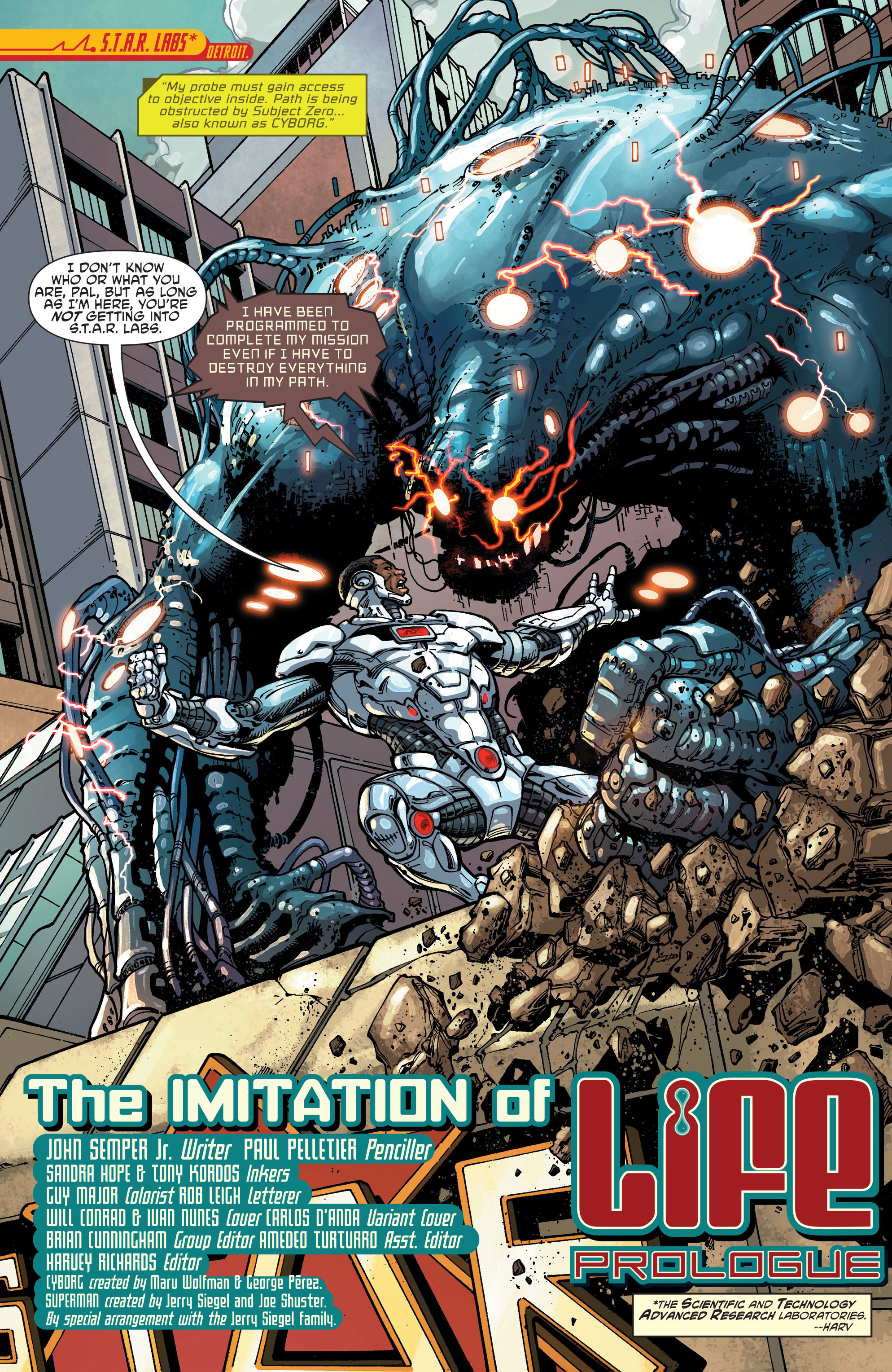 Read online Cyborg: Rebirth comic -  Issue # Full - 5